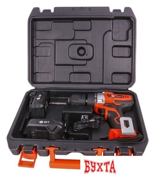 Дрель-шуруповерт Калибр ДА-18-2А+ (с 2-мя АКБ, кейс) 5