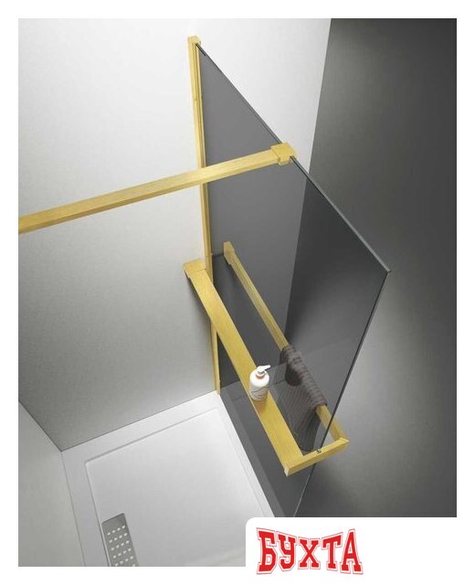 Душевая стенка Vincea Walk-In VSW-4HR800CGG 2