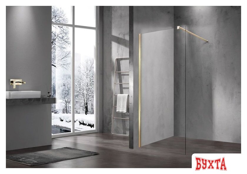 Душевая стенка Vincea Walk-In VSW-1H100CLG 2