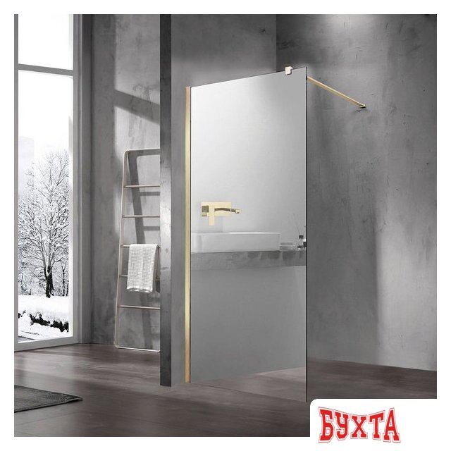 Душевая стенка Vincea Walk-In VSW-1H100MRG 1