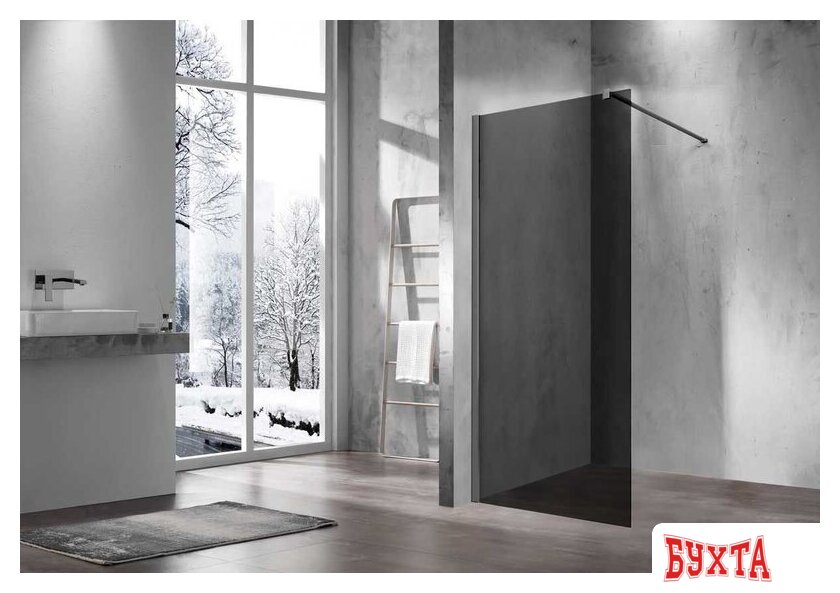 Душевая стенка Vincea Walk-In VSW-1H800CGGM 2