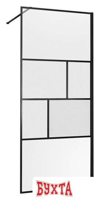 Душевая стенка Vincea Walk-In VSW-1HC100CFB 4