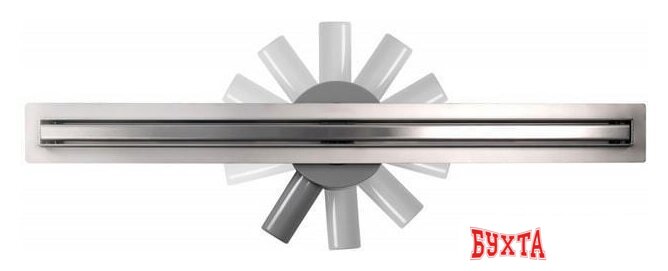 Трап/канал Calani Eco360 Slim 80 Chrom CAL-G0021 5