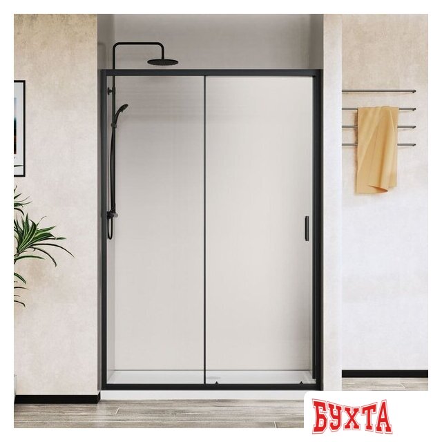 Душевая дверь Vincea City VDS-5CT120CLB 1