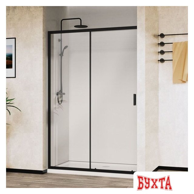 Душевая дверь Vincea City VDS-5CT150CLB 2