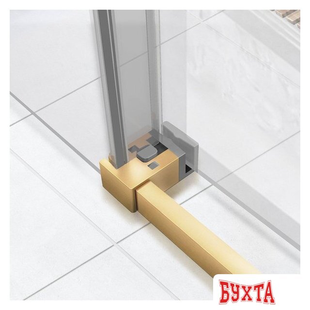 Душевая дверь Vincea Slim Soft VDS-1SS110CLG 3