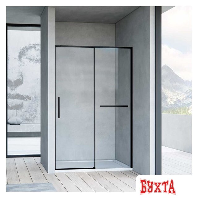 Душевая дверь Vincea Slim Soft VDS-1SS150CLB 1