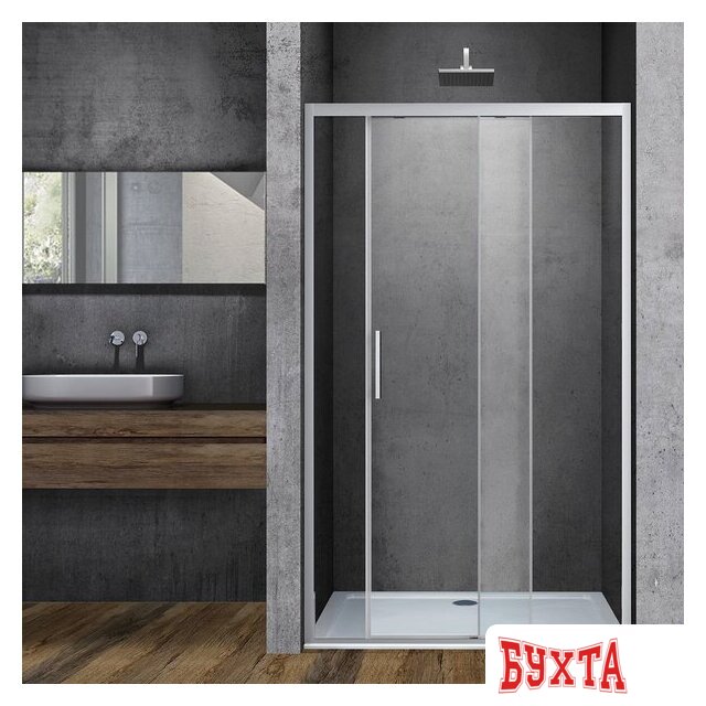 Душевая дверь Vincea Soft VDS-3SO140CL (хром/прозрачное) 1