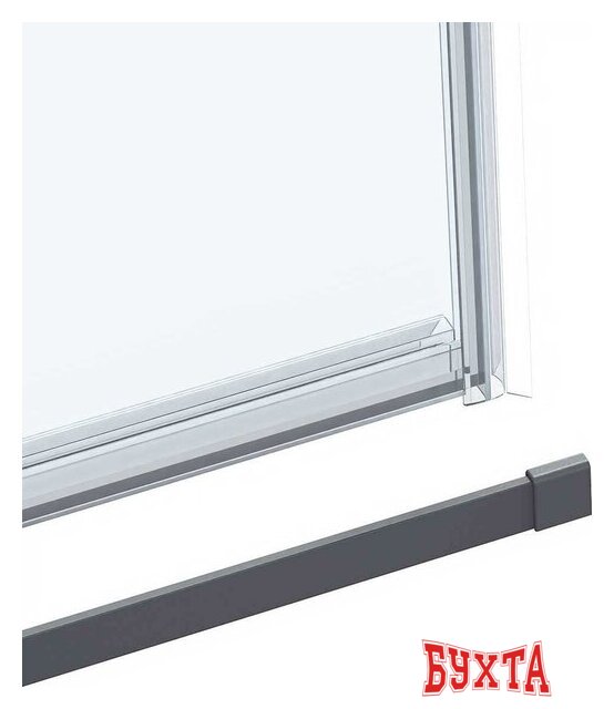 Душевая дверь Vincea Como Soft VDS-1CS110CLGM 3