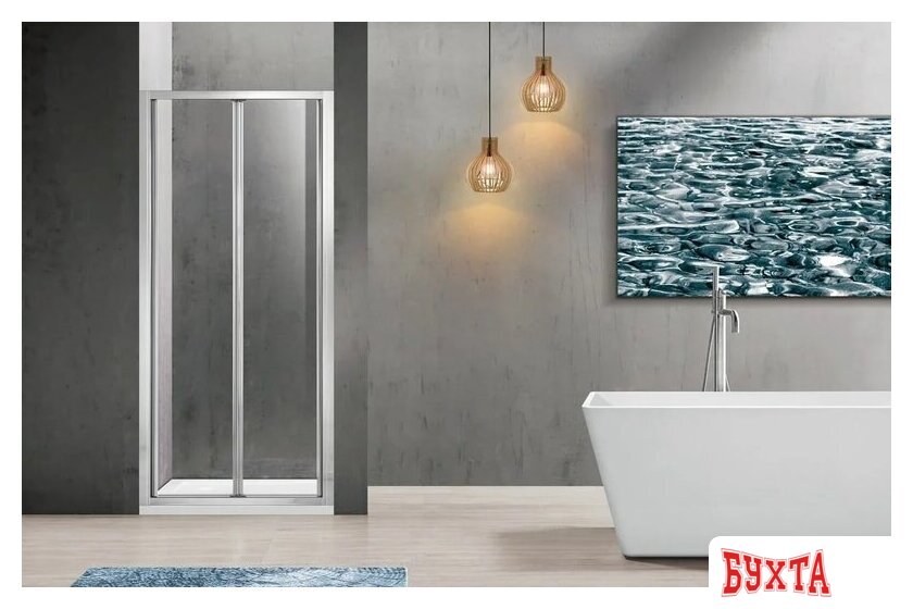 Душевая дверь Vincea Garda VDB-1G900CL (хром/прозрачное) 2