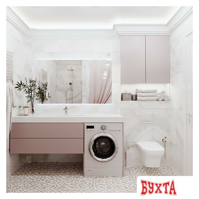 Инсталляция для унитаза Lavinia Boho Relfix 5 в 1 77010038 (белое стекло) 3