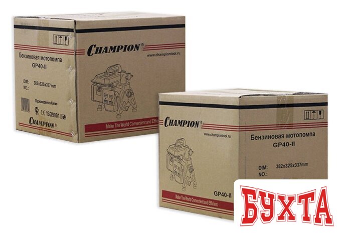 Мотопомпа Champion GP40-II 3