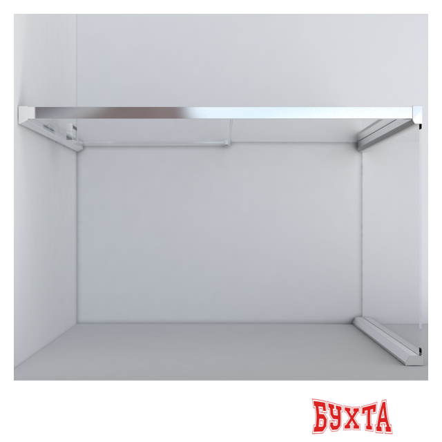 Душевой уголок Vincea Lugano VSR-1L9012CGB-1 (черный/тонированное) 5
