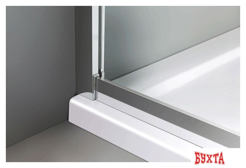 Душевой уголок Vincea Scala VSQ-2SC100CL (хром/прозрачное) 3