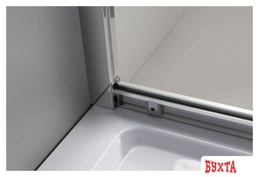 Душевой уголок Vincea Scala VSQ-2SC100CL (хром/прозрачное) 5