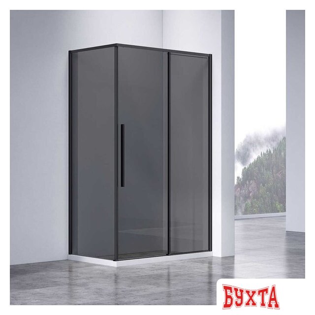 Душевой уголок Vincea Slim-N VSR-4SN8011CGB 1