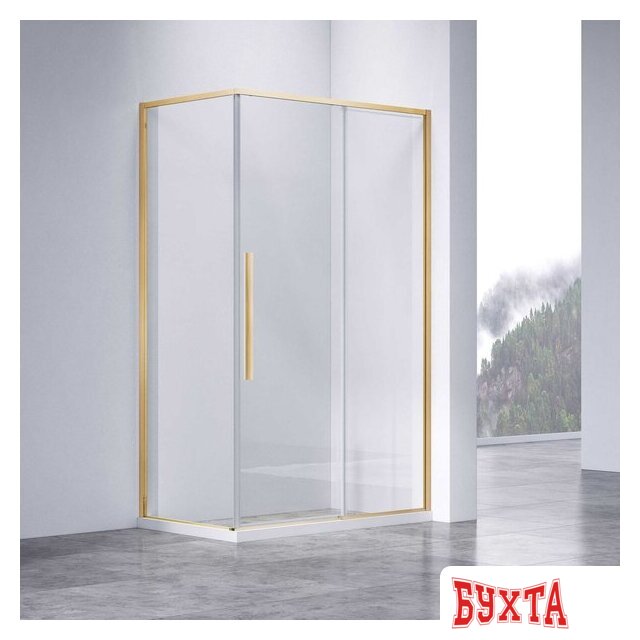 Душевой уголок Vincea Slim-N VSR-4SN8011CLG 1