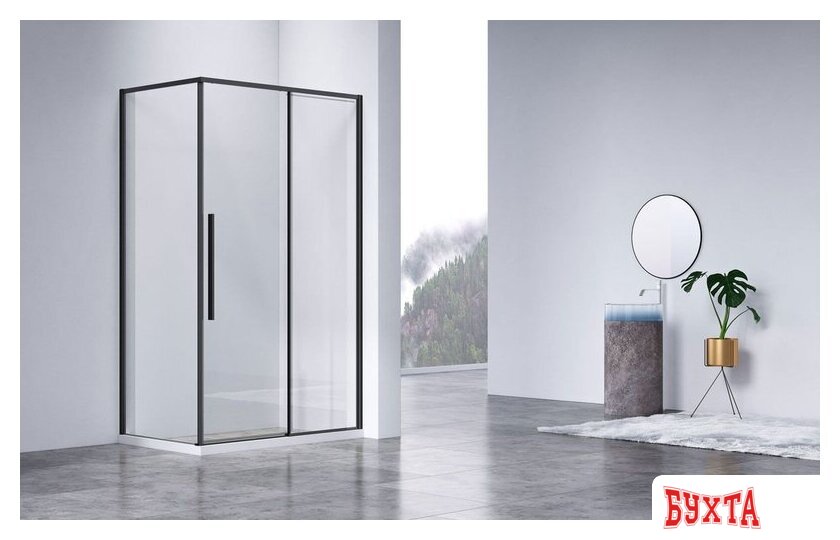 Душевой уголок Vincea Slim-N VSR-4SN9012CLB 2