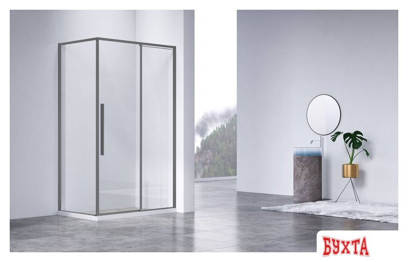 Душевой уголок Vincea Slim-N VSR-4SN9012CLGM 2