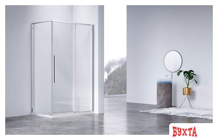 Душевой уголок Vincea Slim-N VSR-4SN9014CL 2