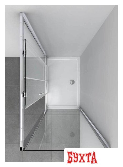 Душевой уголок Vincea Soft VSR-3SO1011CL (хром/прозрачное) 2