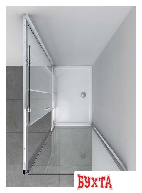 Душевой уголок Vincea Soft VSR-3SO9014CLGM 2