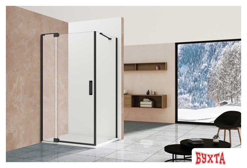 Душевой уголок Vincea Extra VSR-1E901010CLB 2