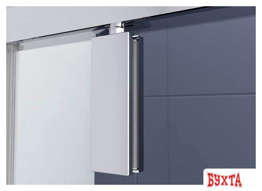 Душевой уголок Vincea Penta VSP-3P900CLB (черный/прозрачное) 4