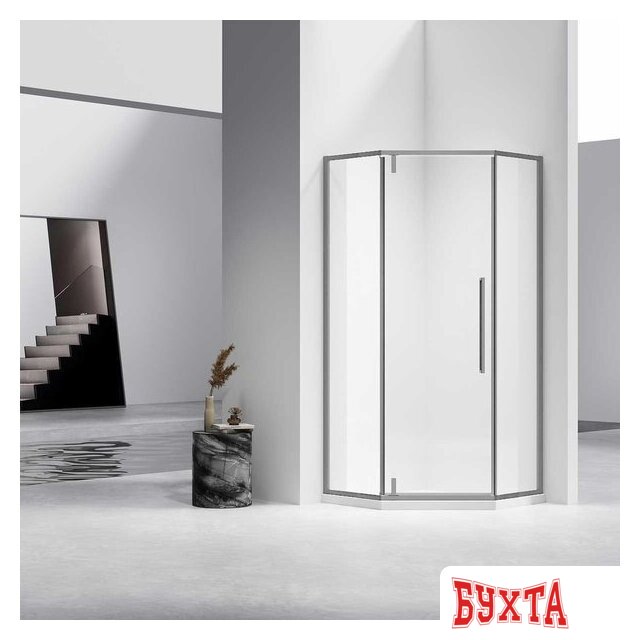 Душевой уголок Vincea Slim-N VSP-4SN100CLGM
