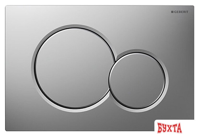 Панель смыва Geberit Sigma 01 115.770.46.5 (матовый хром) 1