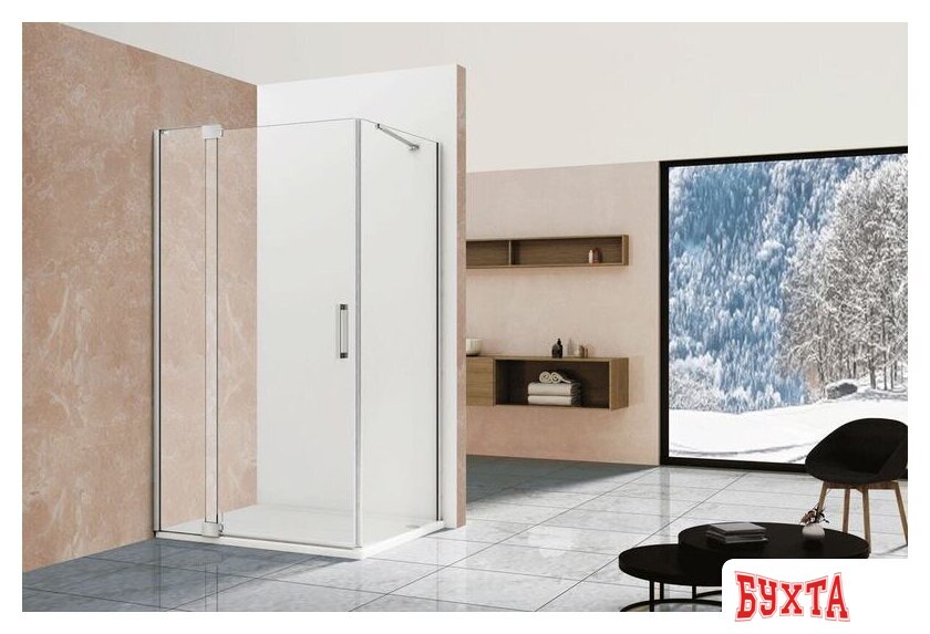 Душевой уголок Vincea Extra VSR-1E111290CL (хром/прозрачное) 4