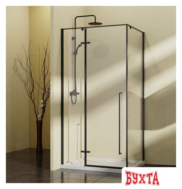 Душевой уголок Vincea Slim-N VSR-5SN9010CLB