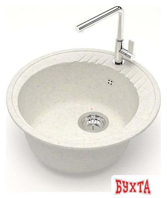 Кухонная мойка MARRBAXX Карельский камень модель 6/Q7 (хлопок) 2