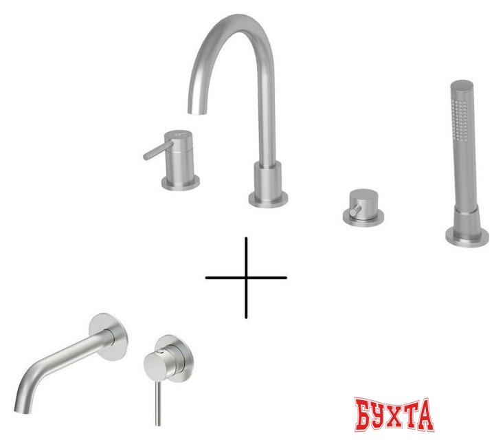 Комплект смесителей Oliveeka OL-669017+88869017-BN 1