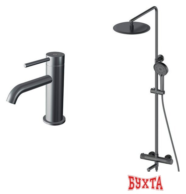 Душевая система Oliveeka OL-739902+88139017-BGM 1