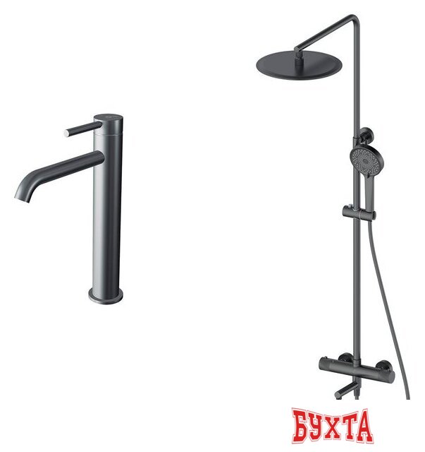 Душевая система Oliveeka OL-739902+88239017-BGM 1