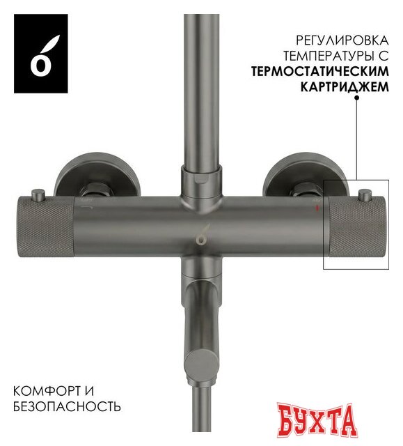 Душевая система Oliveeka OL-739902+88869017-BGM 5