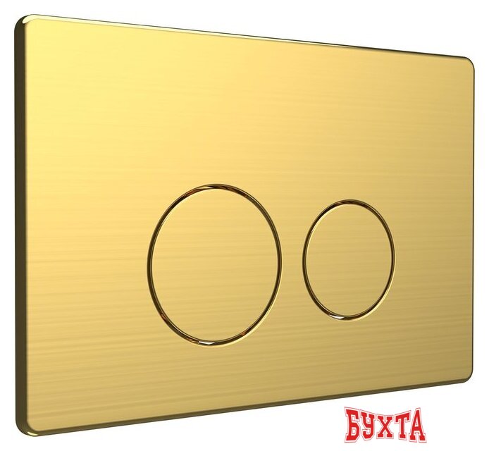 Унитаз подвесной Oliveeka OL-MQ1216R22-BG (золотой матовый) 3