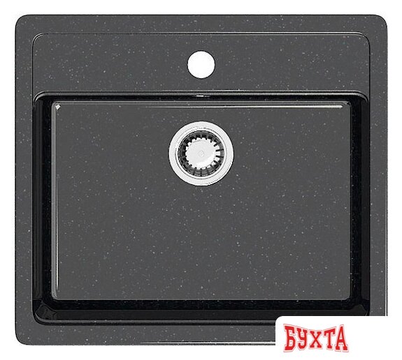 Кухонная мойка MARRBAXX Карельский камень модель 9/Q4 F009Q004 (черный)