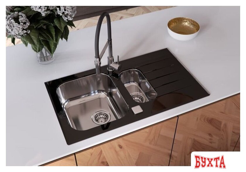 Кухонная мойка Alveus Glassix 20 1100015 2