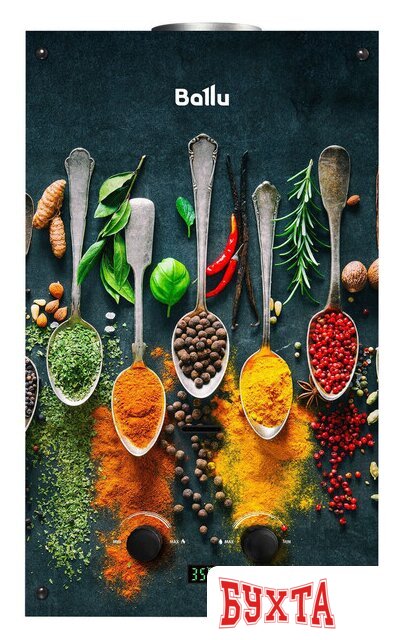 Газовая колонка Ballu GWH 10 Fiery Glass Curry 2