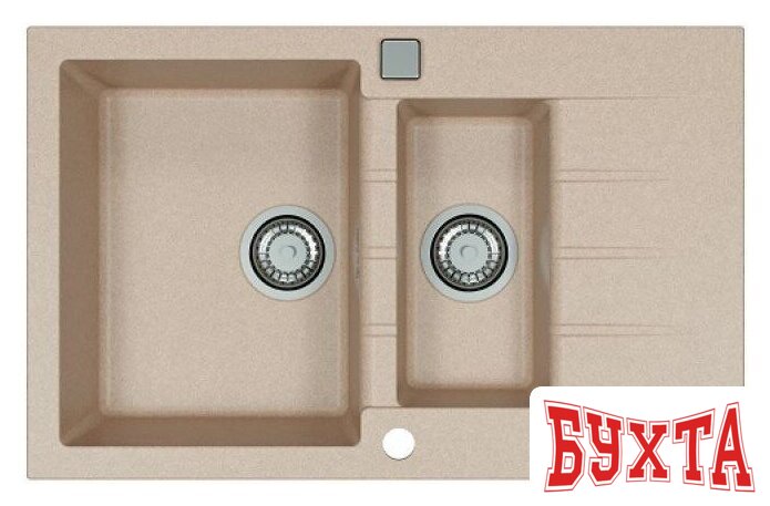 Кухонная мойка Alveus Cadit 70 (терра G52)
