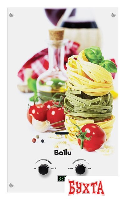 Газовая колонка Ballu GWH 10 Fiery Glass Pasta 2