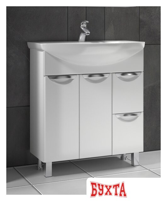 Мебель для ванных комнат Vigo Тумба Callao 800 new (под ум Балтика) 2