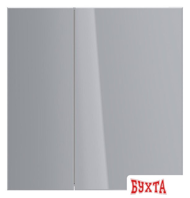 Мебель для ванных комнат Lemark Шкаф с зеркалом Universal 80 LM80ZS-U (белый глянец) 2