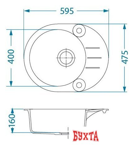 Кухонная мойка Alveus Roll 40 Arctic G11 4