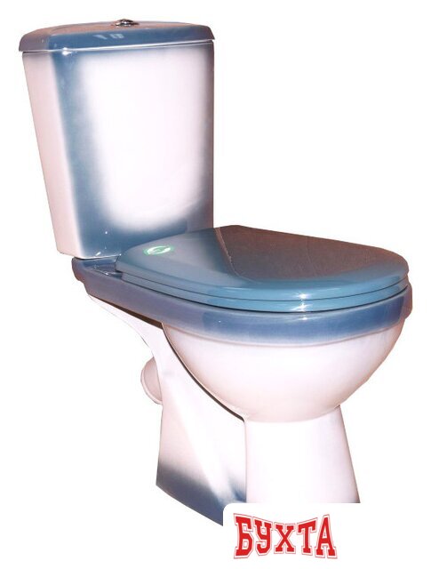 Унитаз напольный Rosa Комфорт (зеленый) 1