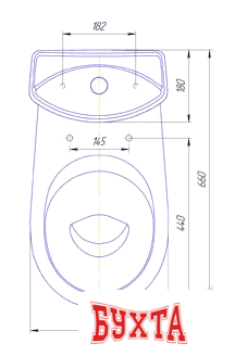 Унитаз напольный Rosa Комфорт (зеленый) 5