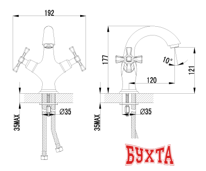 Смеситель Lemark Benefit [LM2506C] 2