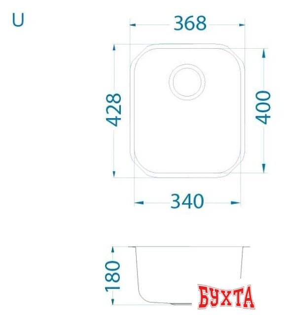 Кухонная мойка Alveus Variant 40 1009013 2